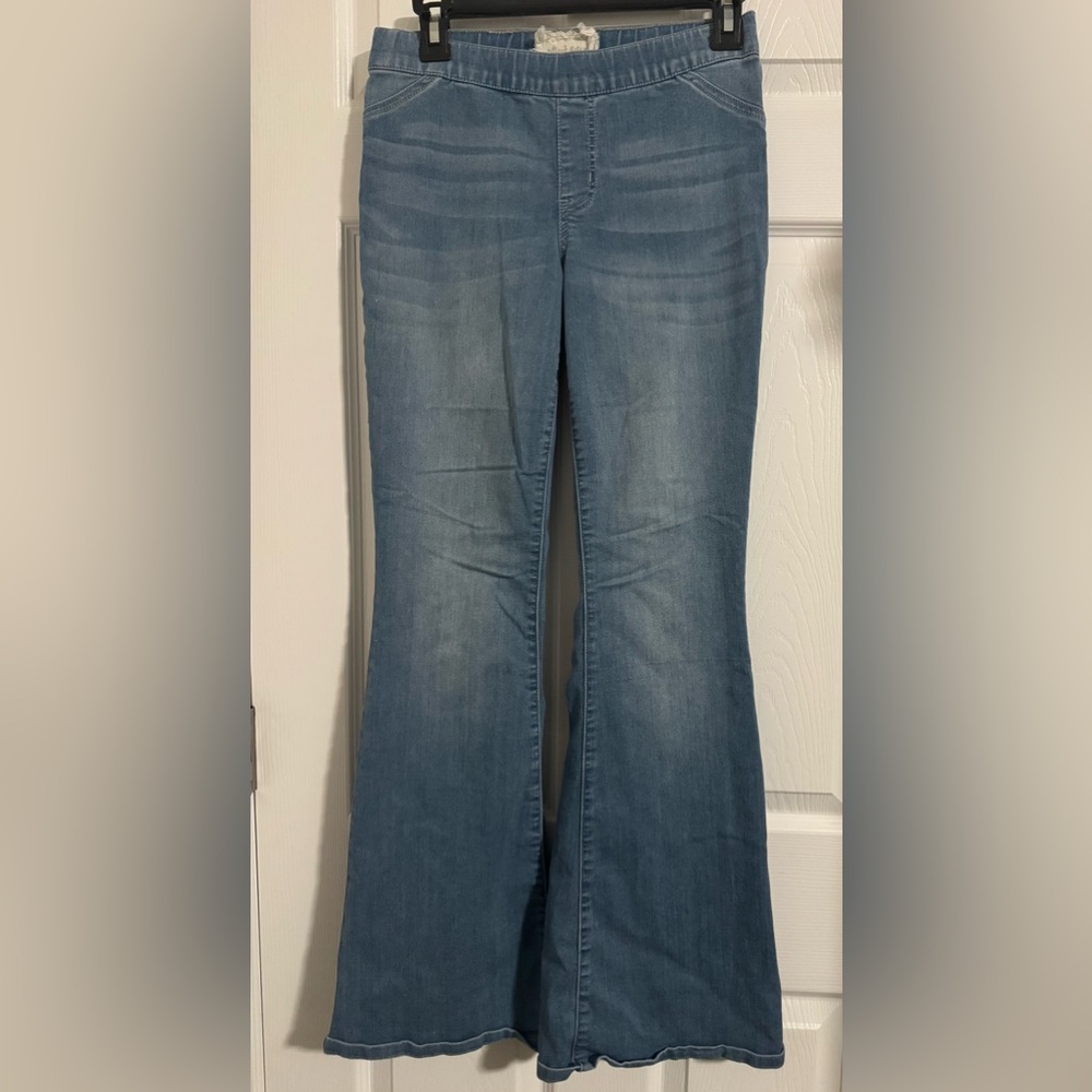 2/$25 Altar'd State Light Blue Flared Wide-Leg Jeans